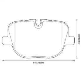 Jurid 573342J Brake pads Jurid 573342J Brake pads