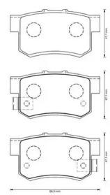 Jurid 573375J Brake pads