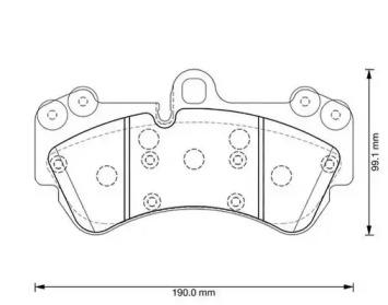 Jurid 573376J Brake pads Jurid 573376J Brake pads