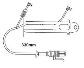 Jurid 587056 Датчик зносу Jurid 587056 Датчик зносу