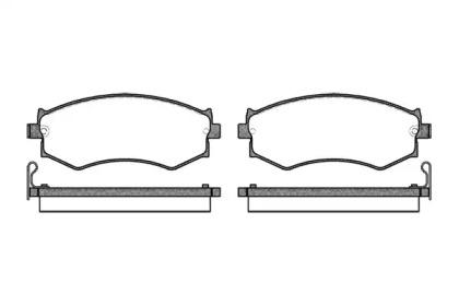 Remsa 0350.04 Колодки гальмівні