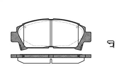 Remsa 0427.02 Brake pads