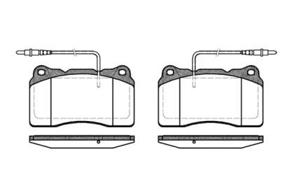 Remsa 0666.14 Колодки тормозные Remsa 0666.14 Колодки тормозные