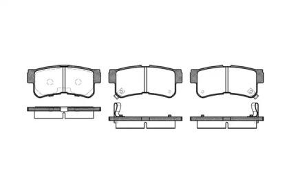 Remsa 0746.22 Колодки тормозные