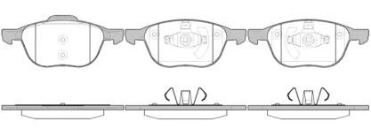 Remsa 1082.00 Brake pads