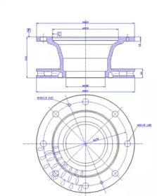 CAR 150180 Brake disc CAR 150180 Brake disc