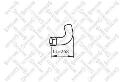 Stellox 82-03779-SX Випускна труба відпрацьованих газів Stellox 82-03779-SX Випускна труба відпрацьованих газів