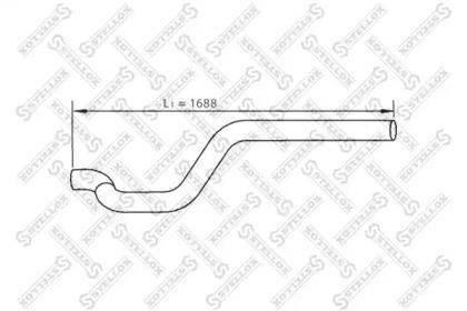 Stellox 82-03781-SX Exhaust pipe Stellox 82-03781-SX Exhaust pipe