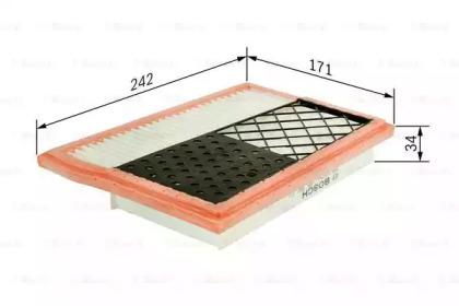Bosch F 026 400 466 Air filter