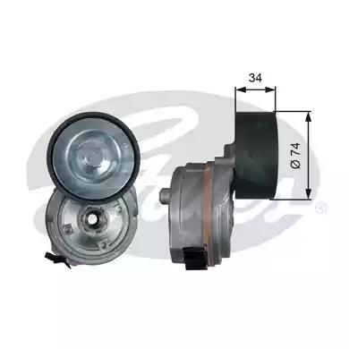 Gates T38694 Feszбt?gфrg hosszbordas szбj Gates T38694 Feszбt?gфrg hosszbordas szбj