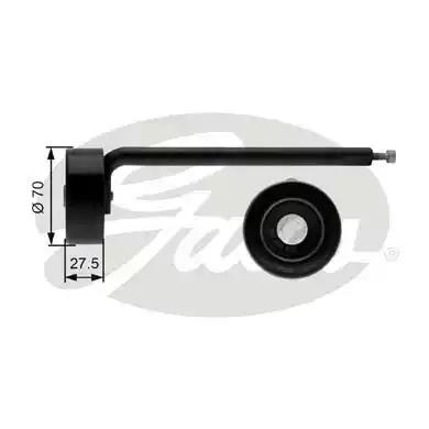 Gates T39088 Ролик натяжний ременя поліклинового Gates T39088 Ролик натяжний ременя поліклинового