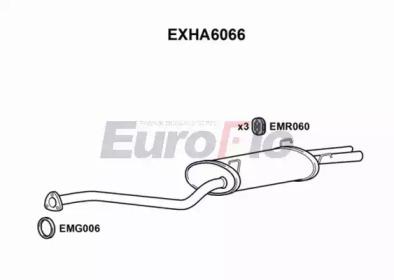 Euroflo EXHA6066 Schalldaempfer