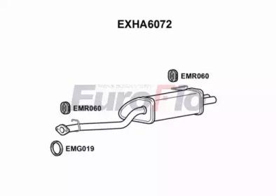 Euroflo EXHA6072 Schalldaempfer Euroflo EXHA6072 Schalldaempfer