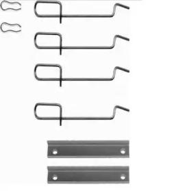Brembo A 02 214 Монтажний комплект гальмівних колодок Brembo A 02 214 Монтажний комплект гальмівних колодок