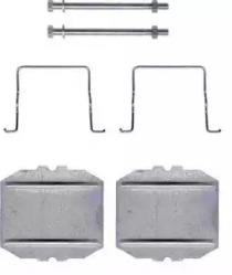 Brembo A 02 232 Монтажний комплект гальмівних колодок Brembo A 02 232 Монтажний комплект гальмівних колодок