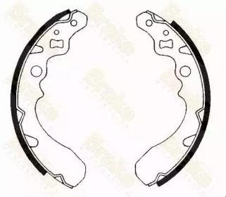 Brake Engineering SH2416 Колодки гальмівні