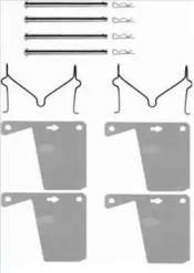 Brembo A 02 246 Spring set disc brake Brembo A 02 246 Spring set disc brake