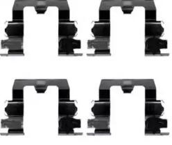 Brembo A 02 265 Монтажний комплект гальмівних колодок