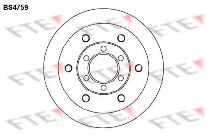 FTE BS4759 Диск гальмівний FTE BS4759 Диск гальмівний