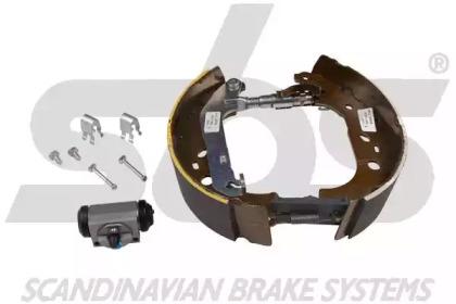 S.B.S. 1849442570001 Комплект колодок циліндрів і пружин барабанного гальма