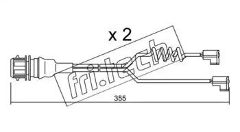 Fri.Tech. SU.181K Датчик зносу гальмівних колодок