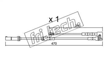 Fri.Tech. SU.338 Датчик зносу Fri.Tech. SU.338 Датчик зносу