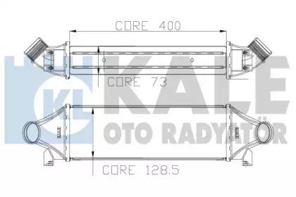 Kale Oto Radyator 126200 Інтеркулер Kale Oto Radyator 126200 Інтеркулер