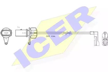 Icer 610459 C Датчик зносу Icer 610459 C Датчик зносу