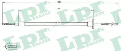 LPR C0006C Трос сцепления