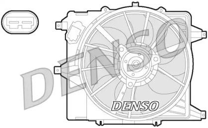 Denso DER23003 Fan and motor assy
