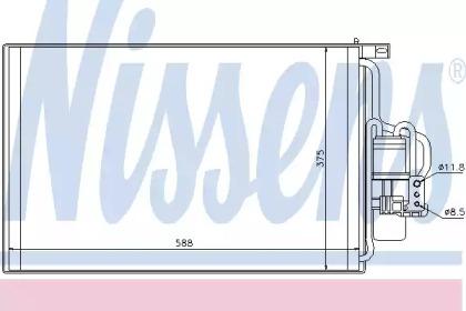 Nissens 94547 Конденсер