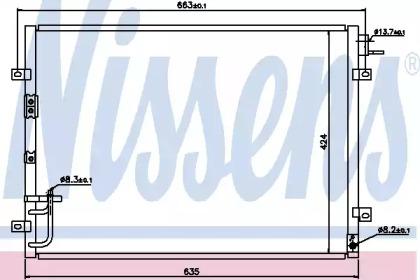 Nissens 94636 Випаровувач кондиціонера Nissens 94636 Випаровувач кондиціонера