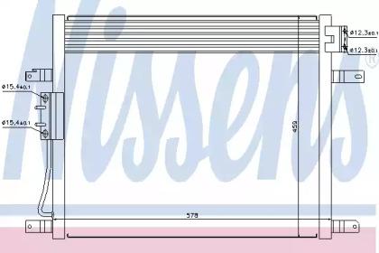 Nissens 94972 Конденсер Nissens 94972 Конденсер