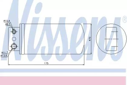 Nissens 95235 Осушувач кондиціонера
