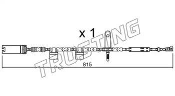 Trusting SU.324 Датчик зносу гальмівних колодок