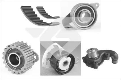 Hutchinson KH 65WP70 Комплект ремня ГРМ с водяным насосом и роликами Hutchinson KH 65WP70 Комплект ремня ГРМ с водяным насосом и роликами