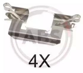 A.B.S. 1772Q Монтажний комплект гальмівних колодок A.B.S. 1772Q Монтажний комплект гальмівних колодок