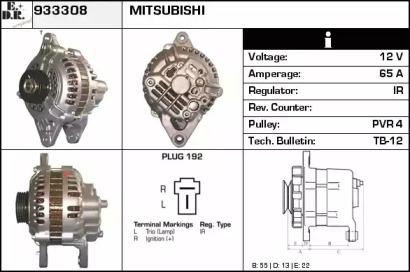EDR 933308 Генератор EDR 933308 Генератор