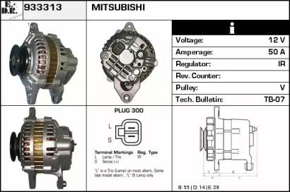 EDR 933313 Alternator assy