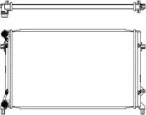 Sakura/ADR 3471-1002 Радіатор охолодження двигуна Sakura/ADR 3471-1002 Радіатор охолодження двигуна