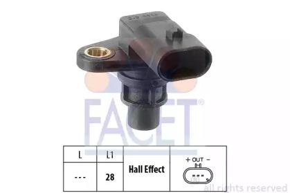 Facet 9.0388 Sensor assy camshaft Facet 9.0388 Sensor assy camshaft