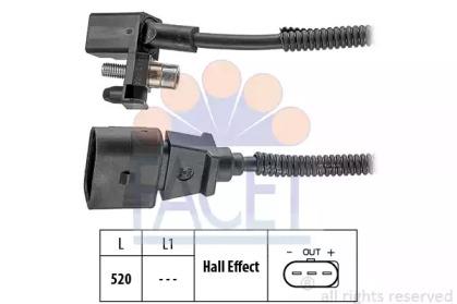 Facet 9.0443 Sensor assy crankshaft position Facet 9.0443 Sensor assy crankshaft position
