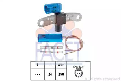 Facet 9.0540K Sensor assy crankshaft position Facet 9.0540K Sensor assy crankshaft position