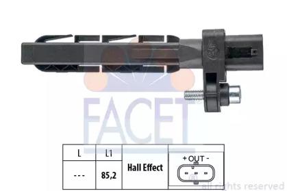 Facet 9.0758 Sensor assy crankshaft position Facet 9.0758 Sensor assy crankshaft position