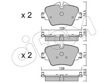 Cifam 822-1037-0 Колодки тормозные Cifam 822-1037-0 Колодки тормозные