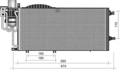 Magneti Marelli 350203373000 Випаровувач кондиціонера