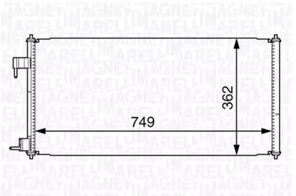 Magneti Marelli 350203727000 Конденсер Magneti Marelli 350203727000 Конденсер