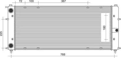 Magneti Marelli 350213117009 Радіатор Magneti Marelli 350213117009 Радіатор