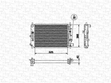 Magneti Marelli 350213495000 Радіатор Magneti Marelli 350213495000 Радіатор