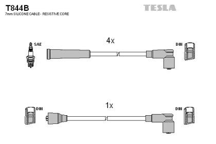Tesla blatna T844B Zuendkabel Tesla blatna T844B Zuendkabel